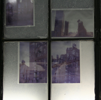 Installation im Fenster Installation